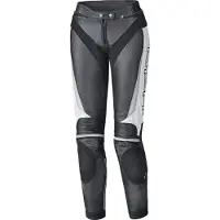 Held Lane II Damen Schwarz Weiß Motorrad Lederhose Größe 40