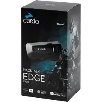 Cardo Packtalk Edge Doppel Bluetooth Kommunikationssystem