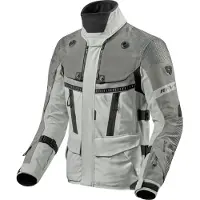 REV'IT! Dominator 3 GTX Silber Anthracite CE Jacke Größe XL