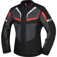IXS Gerona-Air 1.0 Tour Textiljacke schwarz/grau/rot XXL