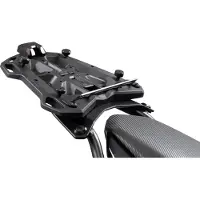 SW-Motech STREET-RACK Adapterplatte SHAD 2 SCHWARZ schwarz