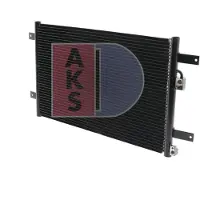 AKS DASIS Kondensator, Klimaanlage 042080n für FORD VAG