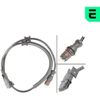 OPTIMAL ABS Sensor Raddrehzahl Hinten Rechts für RENAULT LAGUNA II Grandtour (KG0/1) 06-S398