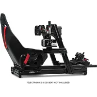 Next Level Racing Gtelite Aluminium Simulator Cockpit-front And Side Mount Edition Unterstützung