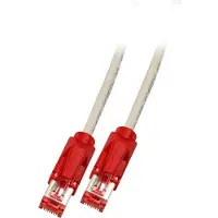 Efbe-Schott Hersteller: RJ45 Crossover Patchkabel S/FTP, Cat.6, TM21, UC900, 15m, grau 1 Gigabit