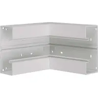 Hager BR6517047035 Inneneck aus Grundprofil zu BR 68x170mm Oberteil 80mm in lichtgrau