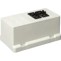 ABB 3611 Abdeckung Der Anschlussdose Mit Doppelten GST18 3P Steckern - 1SPA007160F9530