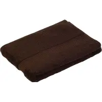 Gozze Badetuch GÖZZE "New York", braun (mocca), B:100cm L:150cm, Frottier, Obermaterial: 100% Baumwolle, Handtücher, Badetuch, moderne Uni-Farben, strukturierte Borte, 100% Baumwolle, in 2 Größen