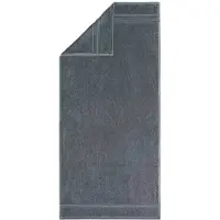 Egeria Handtücher "Manhatten Gold", grau (stone), B:100cm L:150cm, Frottier, Obermaterial: 100% Baumwolle, Handtücher, Handtücher, Uni Programm mit Streifenbordüre, reine Baumwolle