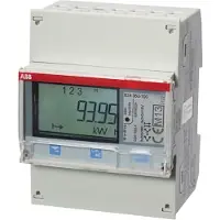 ABB 3 Phasen Indirekter Energiezähler 6A 230/400V AC - 2CMA100183R1000
