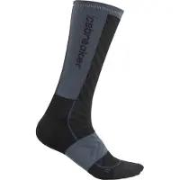 Icebreaker Laufsocken Merino Run+ Ultralight Crew Damen Black/Graphite-Schuhgröße 38 - 40