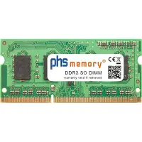 PHS-memory 2GB RAM Speicher für Congatec conga-BM57 DDR3 SO DIMM 1066MHz (SP222538)