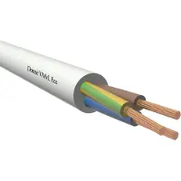 Donne VmvL Eca Vinyl Kabel 4G1Mm² Schwarz 100M - D09539 [100 Meter]