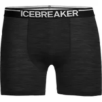 Icebreaker Boxershorts Anatomica Boxers Jet Heather Herren-L