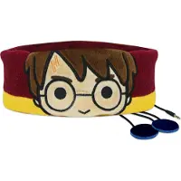 OTL TECHNOLOGIES Harry Potter HP0803, Kabelgebunden, 20 - 20000 Hz, Musik, 50 g, Kopfhörer, Braun, Rot, Gelb