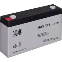 Mw Power MWS 7.2-6 USV-Batterie Plombierte Bleisäure (VRLA) 7,2 Ah