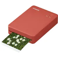 Canon SELPHY QX20 RD, Farbstoffsublimation, 287 x 287 DPI, 2.8" x 3.3" (7.2x8.5cm), Randloser Druck, WLAN, Bluetooth