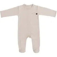 Babys Only Strampler Mit Füßen Melange Warm Linen - 56