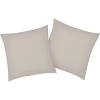 Bellana Kissenbezug "Mako-Jersey-Exclusiv", weiß (schnee), B:40cm L:40cm, Baumwolle, Obermaterial: 100% Baumwolle, Kissenbezüge, Kissenbezug, aus reiner Baumwolle