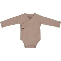 Babys Only Baby Body Langen Ärmeln Melange Clay - 50