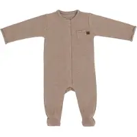 Babys Only Strampler Mit Füßen Melange Clay - 68