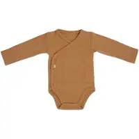 Babys Only Baby Body Langen Ärmeln Pure Caramel - 68