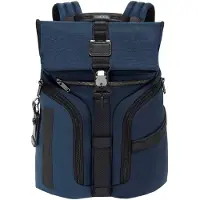 Tumi Alpha Bravo Logistics Rucksack mit Klappdeckel Navy