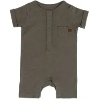 Babys Only Strampler Kurzer Ärmeln Melange Khaki - 62