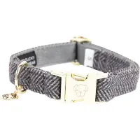 Kentucky Dogwear Hundehalsband - Wool - Grau - XL - 45-75 cm