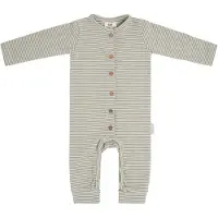 Babys Only Strampler Stripe urban green - 74