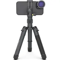 ShiftCam TravelPod Pro Stativ für mobile Fotografie - kompakt - tragbar - höhenverstellbar - Universalklemme 1/4" Schraube