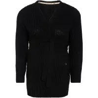 Babys Only Umstandsstrickjacke Glow Schwarz - L
