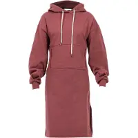 Suri Frey Sweatkleid "Sweatkleid SFY Freyday", Damen, Gr. XS, EURO, rot (rosenholz 650), Obermaterial: 100% Baumwolle CO., Kleider Sweatkleid