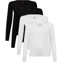 Bamboo Basics Unterhemd "Longsleeve LARA 4er Pack"