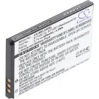 AccuCell Akku passend für den Emporia EL600 Akkutyp BTY26172 Mobistel Elson EL600, 52x34x4,5mm