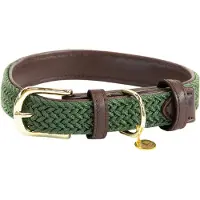 Kentucky Dogwear - Nylon - Geflochten - XXS - Olive Grün - 28 cm