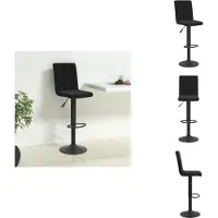 vidaXL Barhocker Schwarz Samt - Barhocker