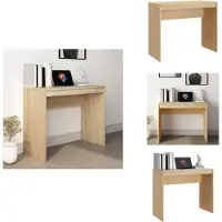 vidaXL Schreibtisch Sonoma-Eiche 90x40x72 cm Holzwerkstoff - Schreibtische