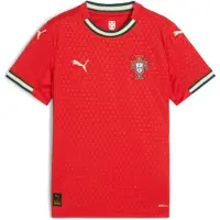 Puma Fpf Portugal Replica 2025 Heim Junior-kurzarm-t-shirt