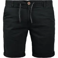 Blend Shorts "Shorts BHLenno", Herren, Gr. M, N-Gr, schwarz, Obermaterial: 55% Baumwolle CO. 45% Leinen LI., Hosen Shorts
