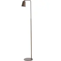 Light & Living - Stehleuchte Salomo - Braun - 32.5x23x147cm für Wohnzimmer, Schlafzimmer