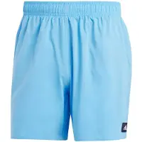 Adidas Men's Solid CLX Length Swim Shorts Badehose Blue BurstWhite M Style