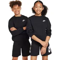 Nike - Kid's NSW Club Fleece Crew L/S - Longsleeve Gr XL schwarz
