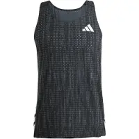 Adidas Ärmelloses Adizero-Shirt Schwarz, Größe XL