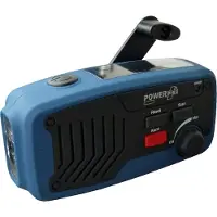 Katadyn POWERplus Panther Solar-/Kurbelradio - blau