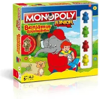 Winning Moves Monopoly Junior Benjamin Blümchen Brettspiel Gesellschaftsspiel Spiel Deutsch