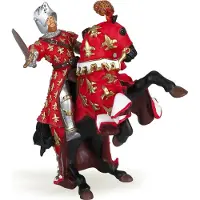 Papo Prinz Philip, Rot, 0,8 Jahr(e), The Medieval Era, Mehrfarbig, PVC