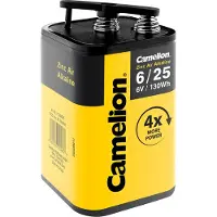 Arcas Blockbatterie Zink-Luft Batterie Alkaline 6V 4LR25 25Ah,