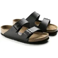 Birkenstock - Arizona SFB BF - Sandalen Gr 37 - Narrow schwarz