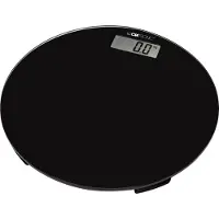 Clatronic PW 3369 Elektronische Personenwaage, max. 150 kg Tragkraft, LCD-Infodisplay